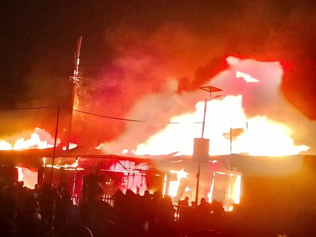 Huge Fire Ravages Ngozi Central Market, Leaving One Dead and Hundreds of Traders Devastated